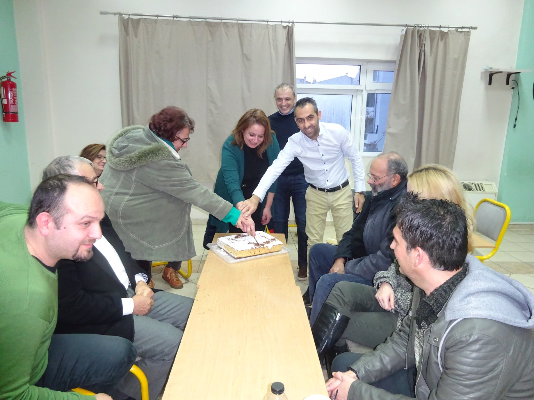 Εκοψε πίτα η 1η Δημοτική Κοινότητα του Δήμου Λαρισαίων